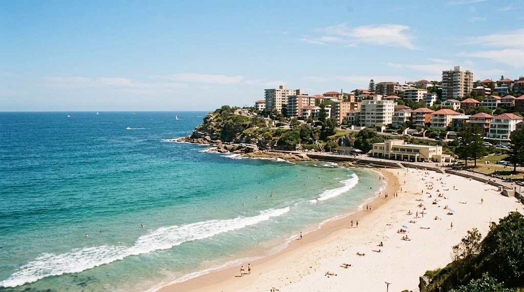 Coogee Bay coastline near Randwick