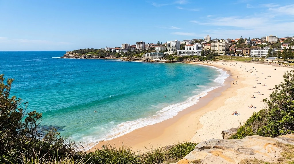 Coogee Bay coastline near Randwick