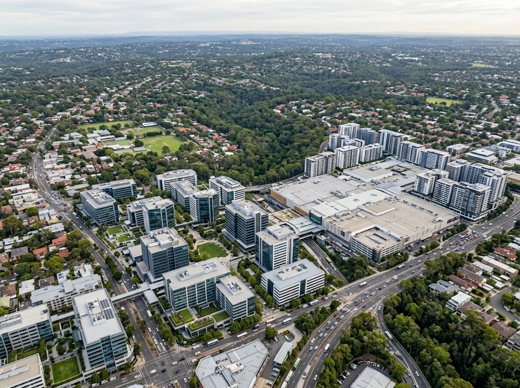 Ryde CBD and wider Northern Suburbs metropolitan area representing target market